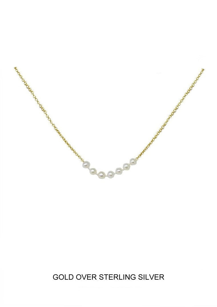 Sevenfold Kids - Gold 7 Pearl Daily Prayer Kids Necklace