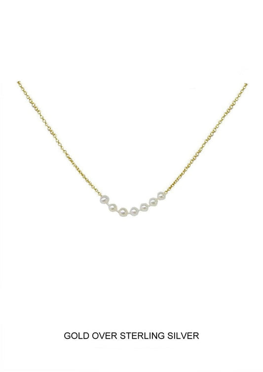 Sevenfold Kids - Gold 7 Pearl Daily Prayer Kids Necklace