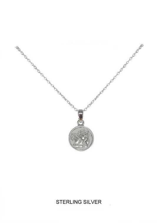 Guardian Angel - Silver Kids Necklace