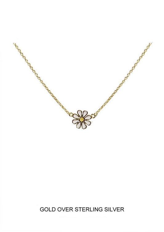 Daisy Kids Necklace - Gold