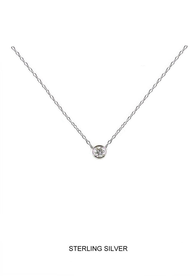 Stillness Necklace - Silver