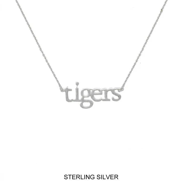"tigers" Necklace in Sterling Silver