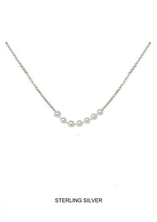Sevenfold - Silver 7 Pearl Daily Prayer Necklace