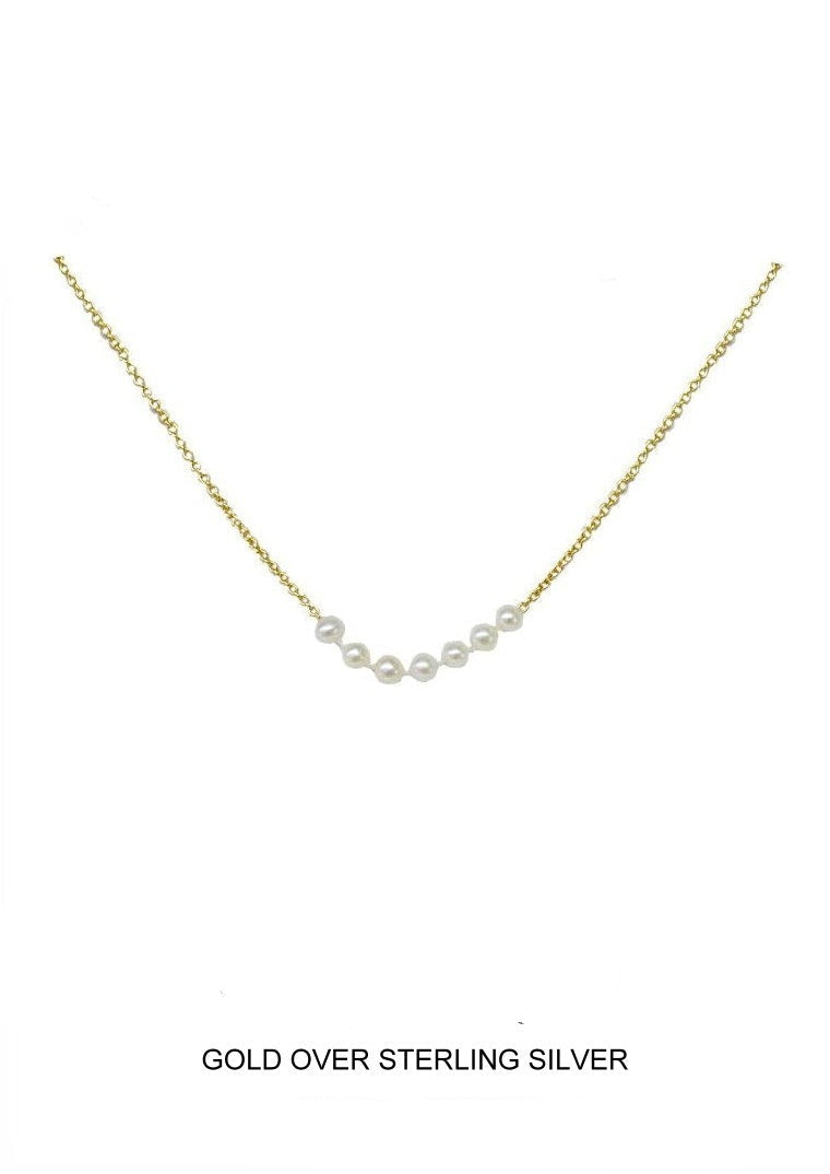 Sevenfold - Gold 7 Pearl Daily Prayer Necklace
