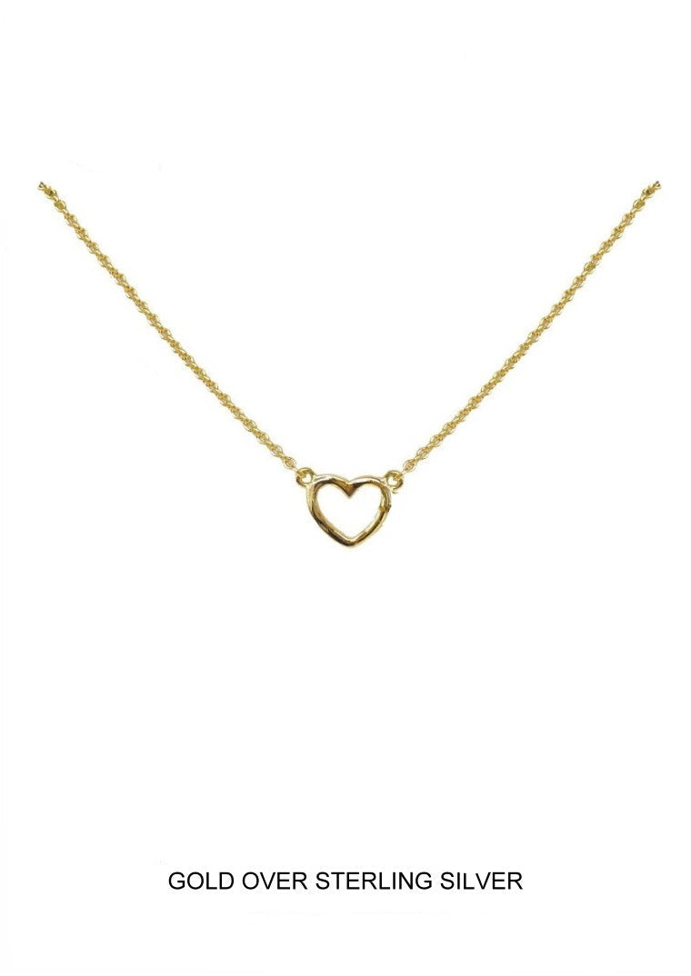 Lucent - Gold Tiny Heart Necklace