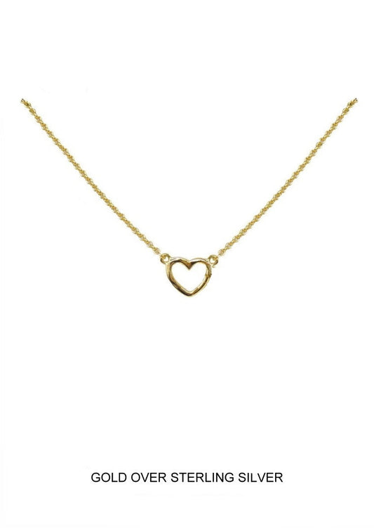Lucent - Gold Tiny Heart Necklace