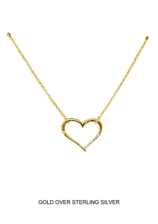 Tender Heart Necklace - Gold