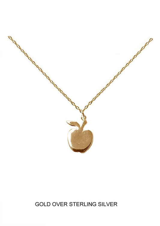 Apple Pendant - Gold