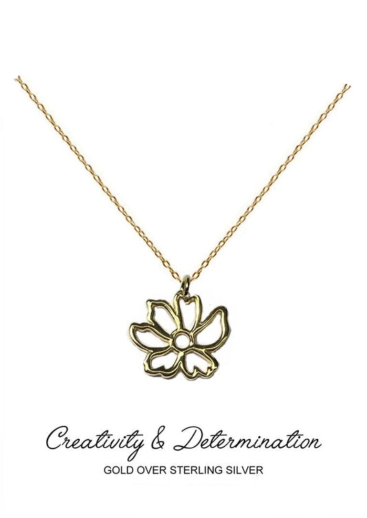 Harmony Pendant - Gold Cosmos