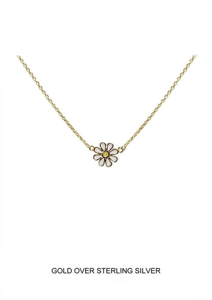 Daisy Kids Necklace - Gold