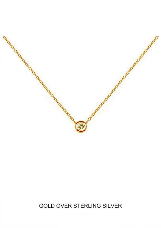 Stillness Necklace - Gold