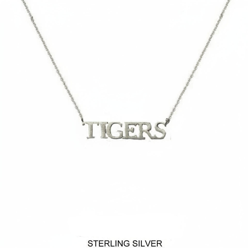 "TIGERS" Necklace in Sterling Silver