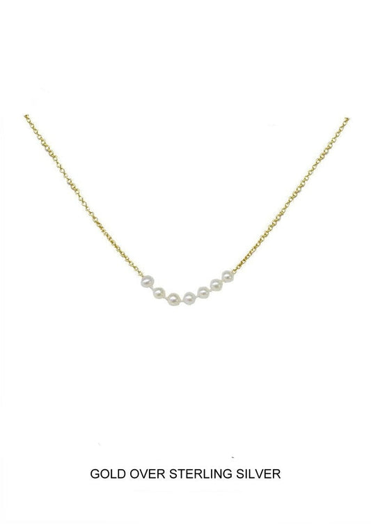 Sevenfold - Gold 7 Pearl Daily Prayer Necklace