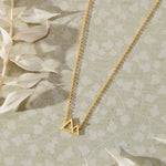 Mountains and Valleys Necklace in 14K gold over sterling silver by Skōsh Jewelry