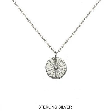 Ray of SONshine Necklace in Sterling Silver