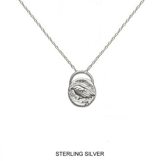 “Loved & Never Alone” Necklace in Sterling Silver