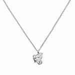 A Hope Butterfly Pendant Necklace by Skōsh Jewelry, featuring a small butterfly pendant on a fine sterling silver chain, displayed against a white background.